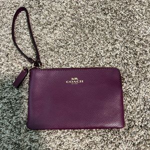 NWOT Coach Wristlet